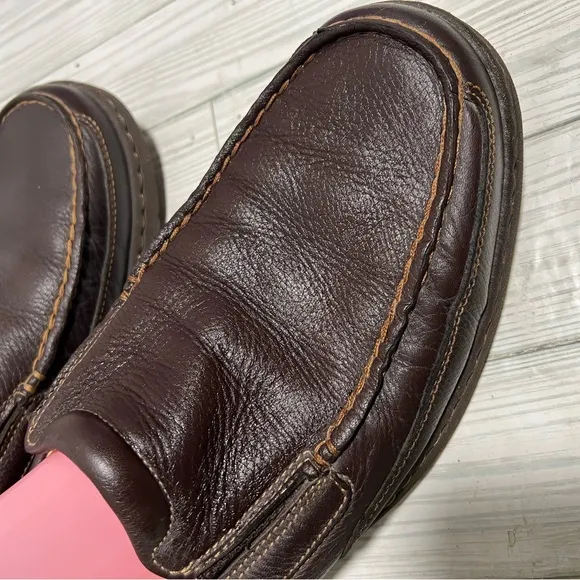 Dr. Martens Orson Mens Leather Slip On Loafers Size 10 Brown