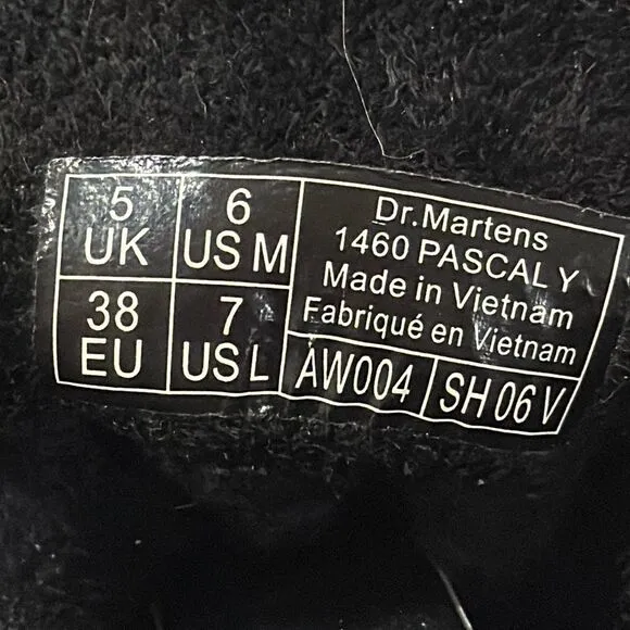Dr. Martens Pascaly boots with side zipper