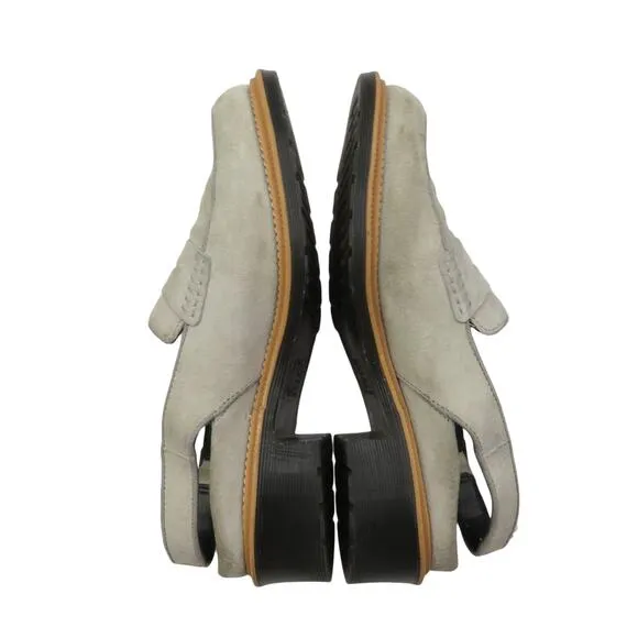 Dr. Martens Romana Morana Slingback Penny Sandal Size 8 Mid Gray Taupe