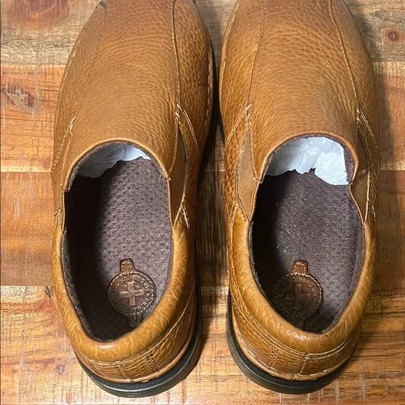 Dr. Martens Tevin Brown Leather Loafers, Men’s 11