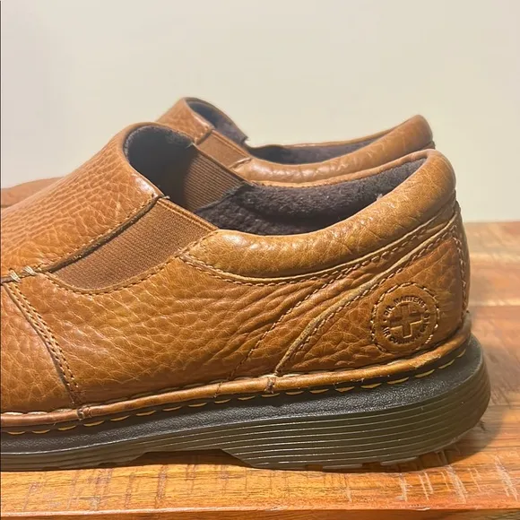 Dr. Martens Tevin Brown Leather Loafers, Men’s 11