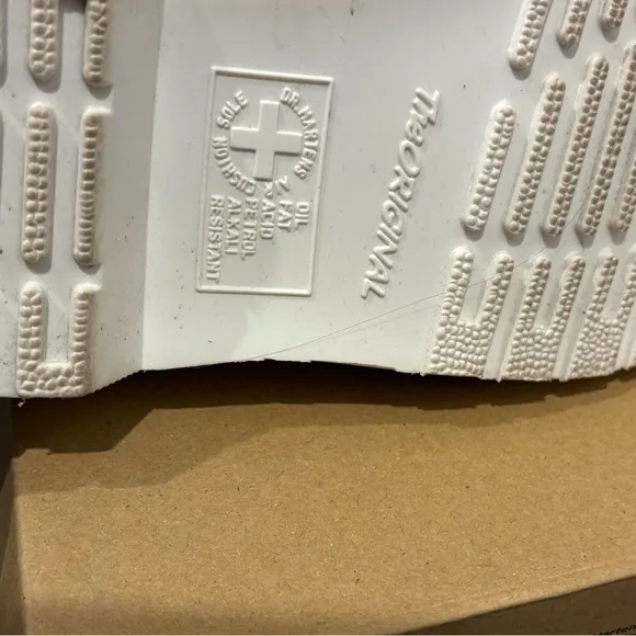 Dr. Martens White Leather Boots