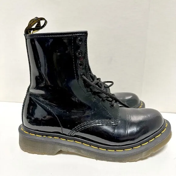 Dr. Martens Women's 1460 Patent Leather Boots