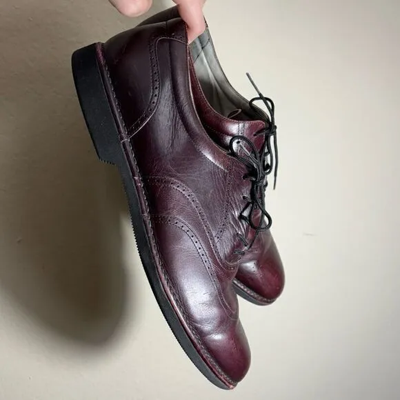 DresSports by Rockport Leather Upper Brown Oxford Shoe Size 13