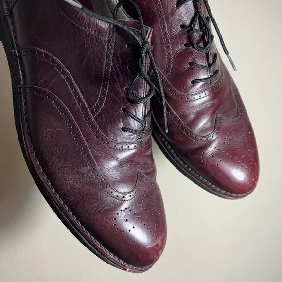 DresSports by Rockport Leather Upper Brown Oxford Shoe Size 13
