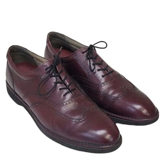 DresSports by Rockport Leather Upper Brown Oxford Shoe Size 13