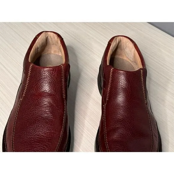 Drew  Bexley Brown Leather Loafers, size 13N