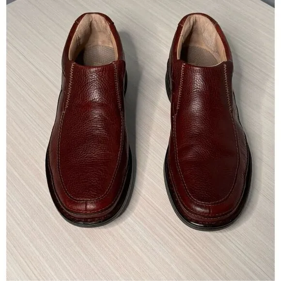 Drew  Bexley Brown Leather Loafers, size 13N