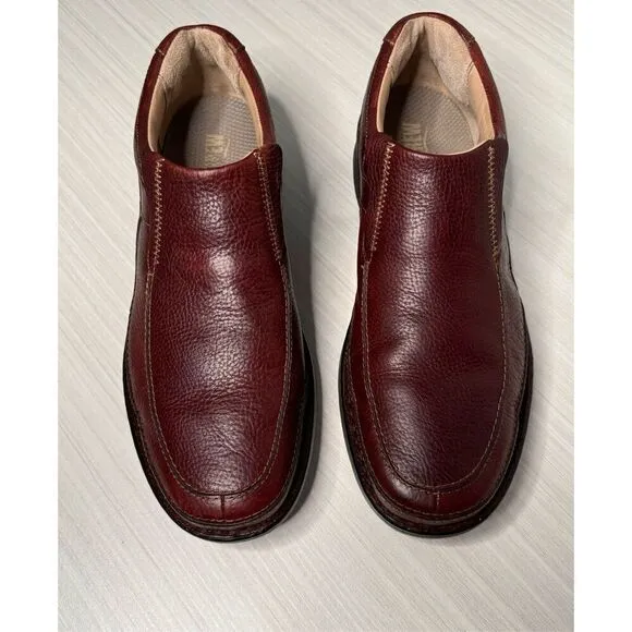 Drew  Bexley Brown Leather Loafers, size 13N