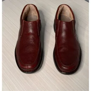 Drew  Bexley Brown Leather Loafers, size 13N