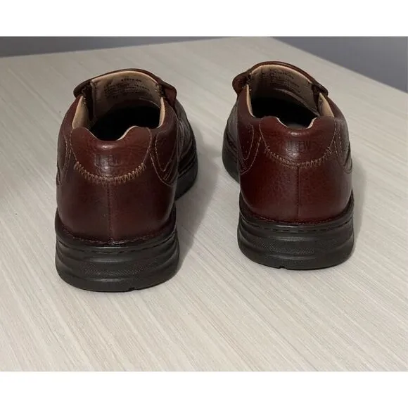 Drew  Bexley Brown Leather Loafers, size 13N
