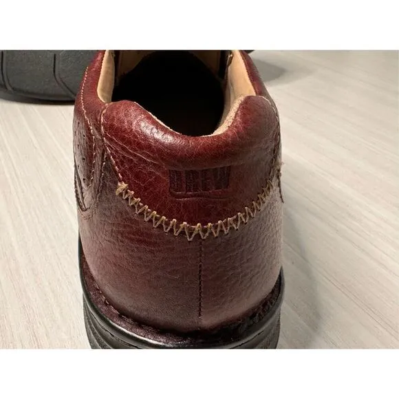 Drew  Bexley Brown Leather Loafers, size 13N