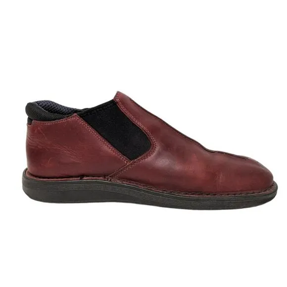 DR MARTENS Leather Flat Slip-On Loafers