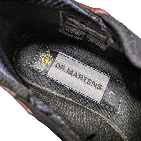 DR MARTENS Leather Flat Slip-On Loafers