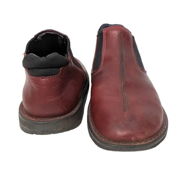 DR MARTENS Leather Flat Slip-On Loafers