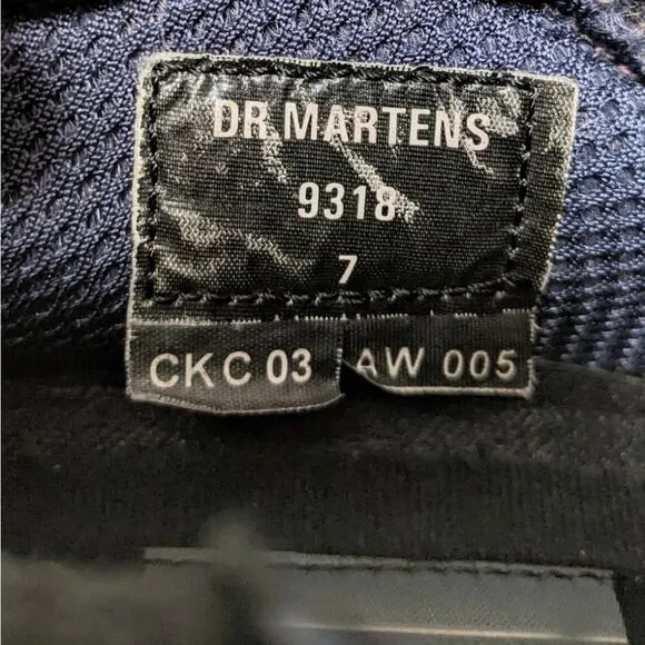 DR MARTENS Leather Flat Slip-On Loafers