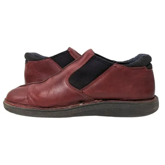 DR MARTENS Leather Flat Slip-On Loafers