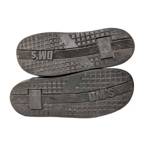 DR MARTENS Leather Flat Slip-On Loafers