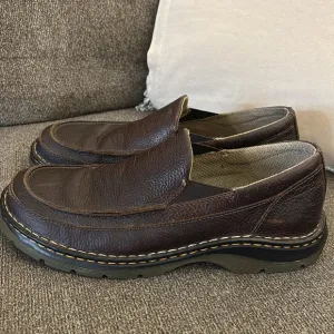 DR.MARTENS Lennon Air Wair Brown Leather Slip On Loafers Men's Shoes Sz 11 AW004