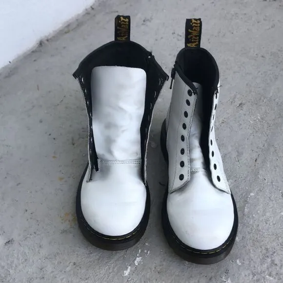 Dr Martens leather boots