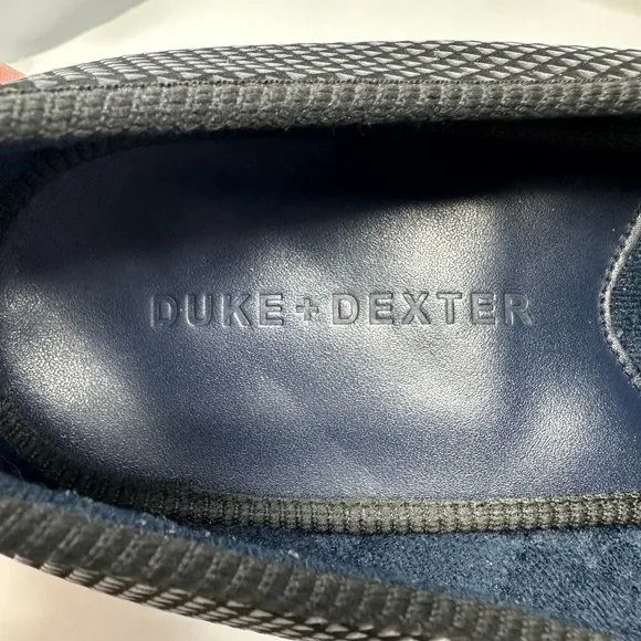 Duke Dexter Pyramid Black Loafers Handmade in England Size 13
