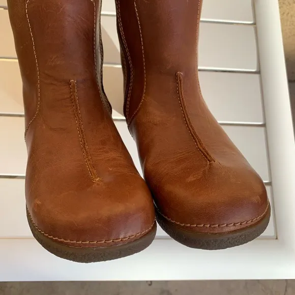 Duluth Trading brown leather boots size 8.5 Medium