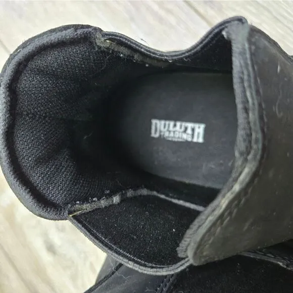 Duluth Trading Company Men's Wild Boar Casual Slip-On Boots black size 10