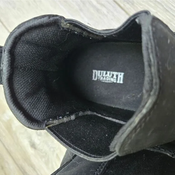 Duluth Trading Company Men's Wild Boar Casual Slip-On Boots black size 10