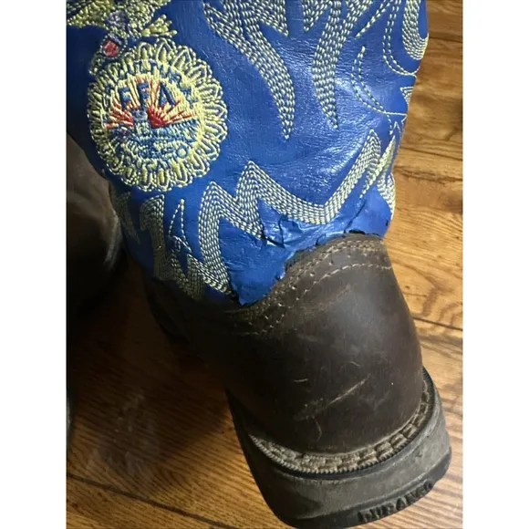 Durango Rebel Pro Brown Boots sz 11M FFA Slip &amp; oil Resistant Outsole