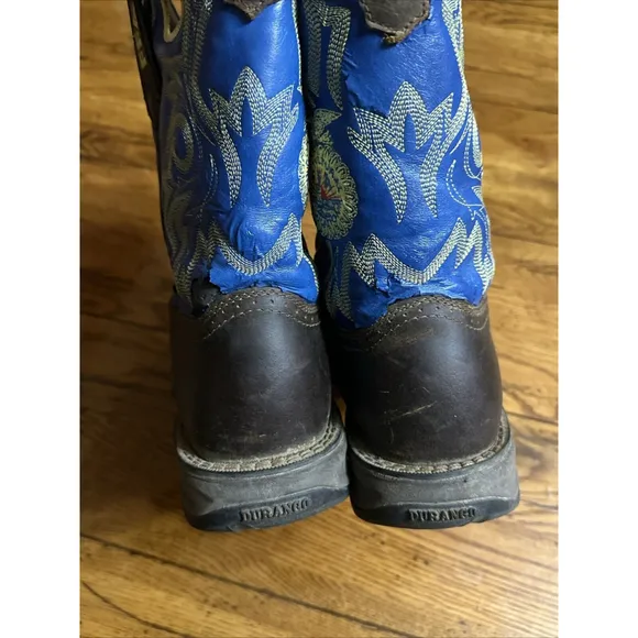 Durango Rebel Pro Brown Boots sz 11M FFA Slip &amp; oil Resistant Outsole