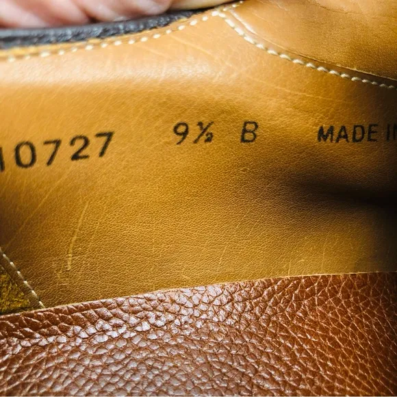 E T Wright Leather Loafers