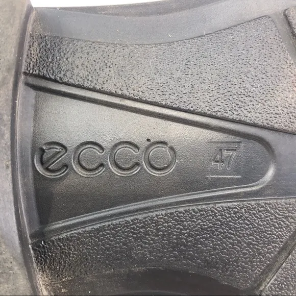 Ecco Brown Leather Casual Slip on Loafers EUR 47