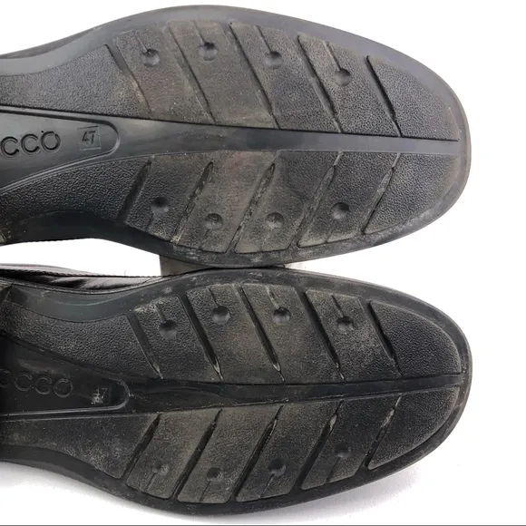 Ecco Brown Leather Casual Slip on Loafers EUR 47