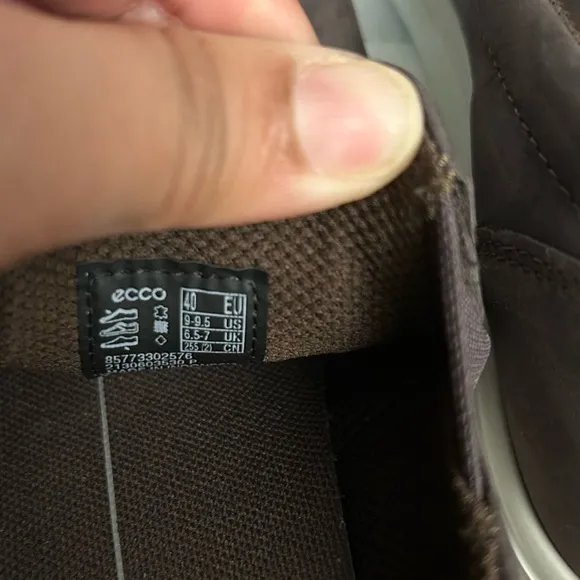 Ecco Brown Loafers Comfortable Slip-Ons/ ZIZE 9.5
