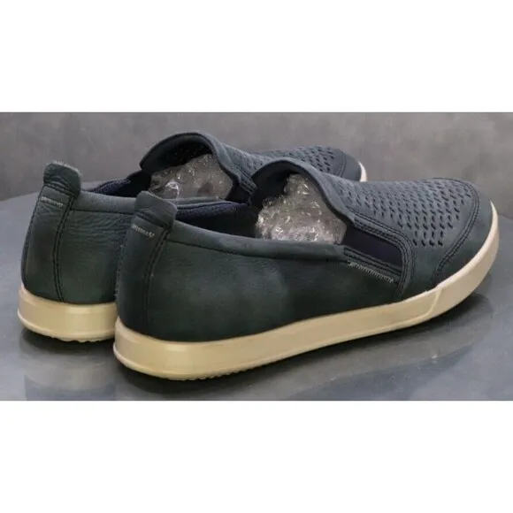 ECCO Collin 2 $180 Men's Casual Loafers Shoes Size EU 44 US 10-10.5 Perforated