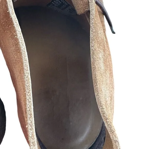 ECCO Crepetray Brown Suede Lace Up Chukka Boots 200364 05283 US 9