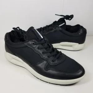 ECCO  women Fashion Sneakers Black neoprene