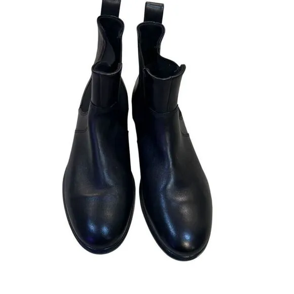 ECCO Womens Sz 9/9.5 Black Leather Chelsea Classic Ankle Boots Women's EU 40