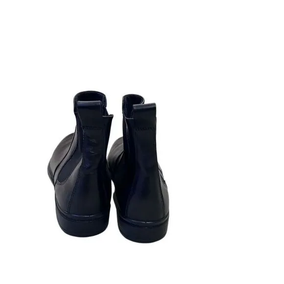 ECCO Womens Sz 9/9.5 Black Leather Chelsea Classic Ankle Boots Women's EU 40