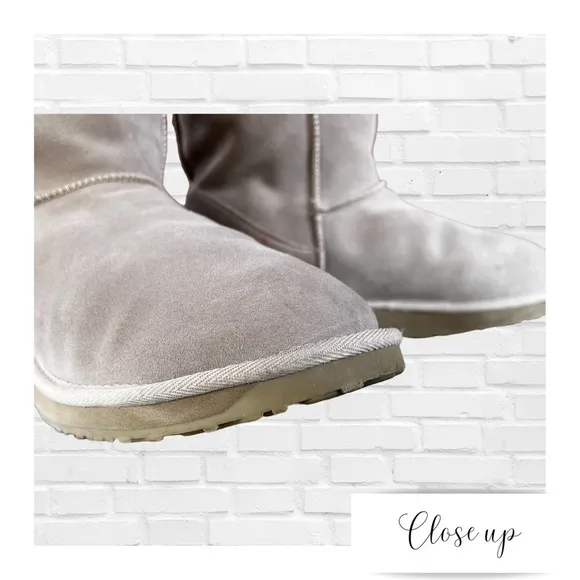 Emu’s Sheepskin Classic Short Boot Unisex Mens’ Size 11 Women’s Size 12 EUC