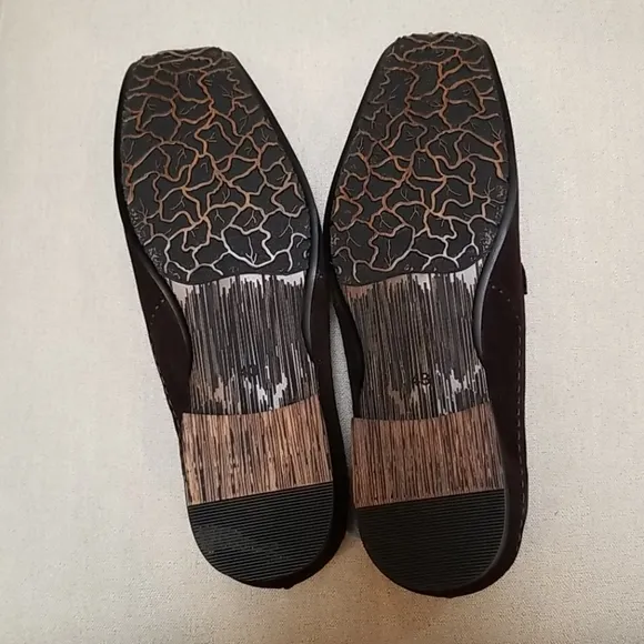 Encore by Fiesso Coffee Suede Loafers FI6249