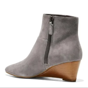 ENEIDA SUEDE WEDGE BOOTS