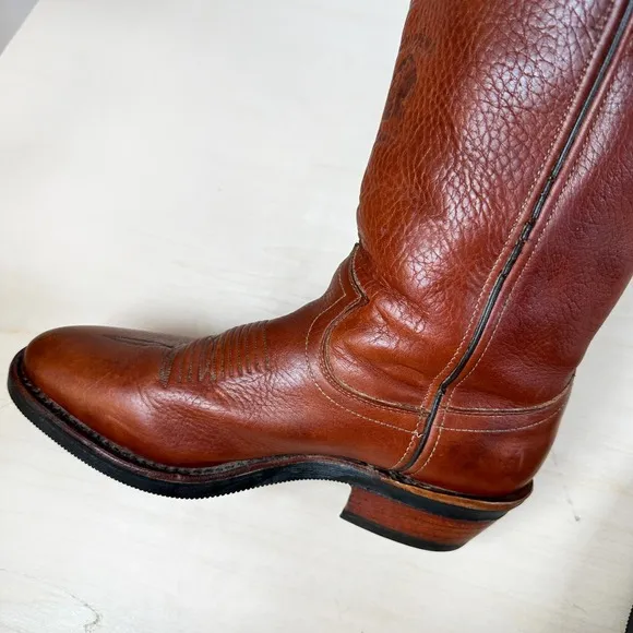 EUC Chippewa Canyon Raineer 29315 Vibram Pull On Cowboy Boots Mens 8 D USA
