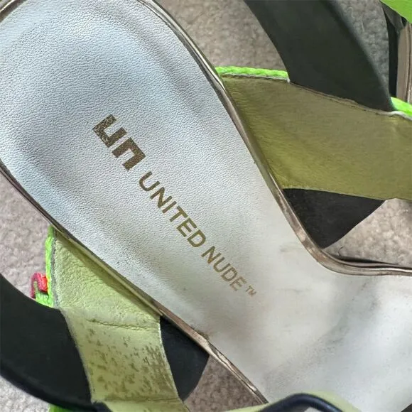 EUC United Nude Women's Molten Sandal Hi Size 39