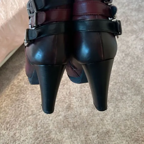 EUC Venus Leather Boots (size 9)