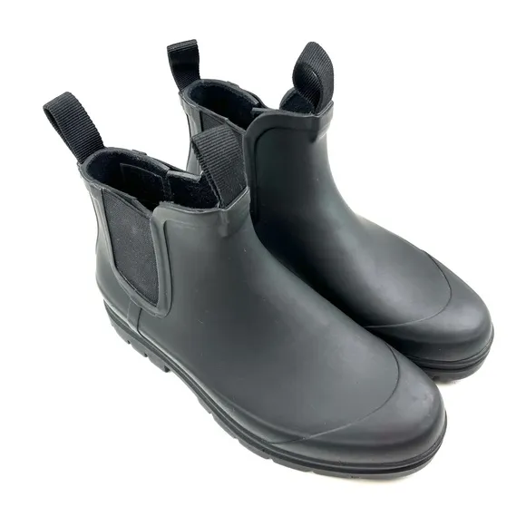 Everlane The Rain Boot Lug Sole Chelsea Boots size 7