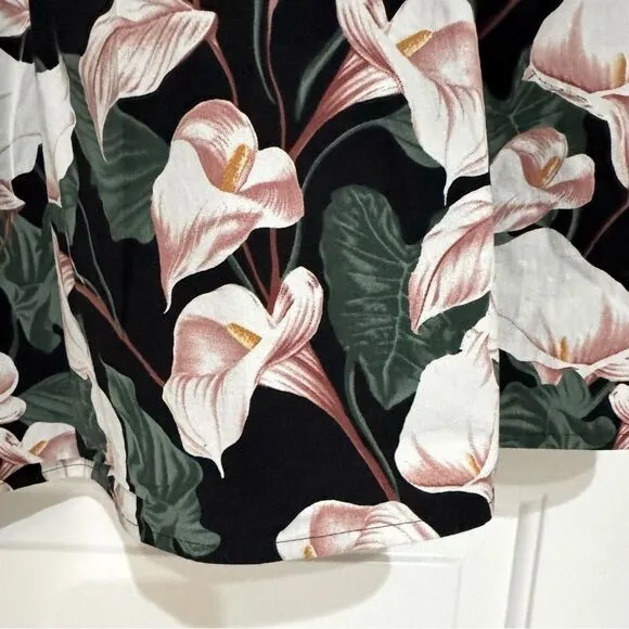 Express Tiered Floral Print Maxi Skirt Size XS