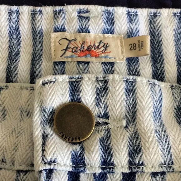 Faherty Topsail Shorts Size 28