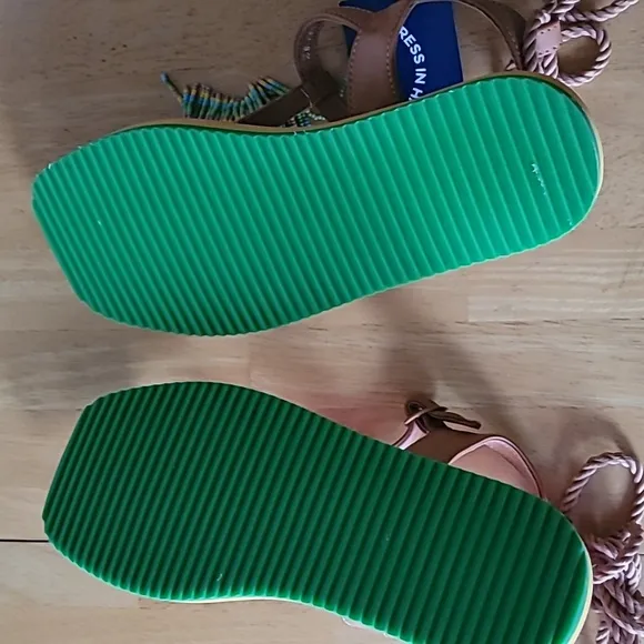 FARM Rio Floral Pietra Beaded Flat Sandals