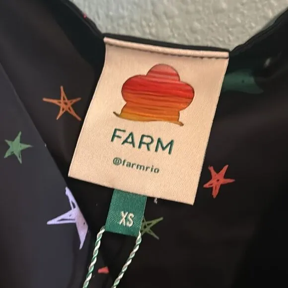 FARM Rio Night Sky Mini Dress XS NWT‎